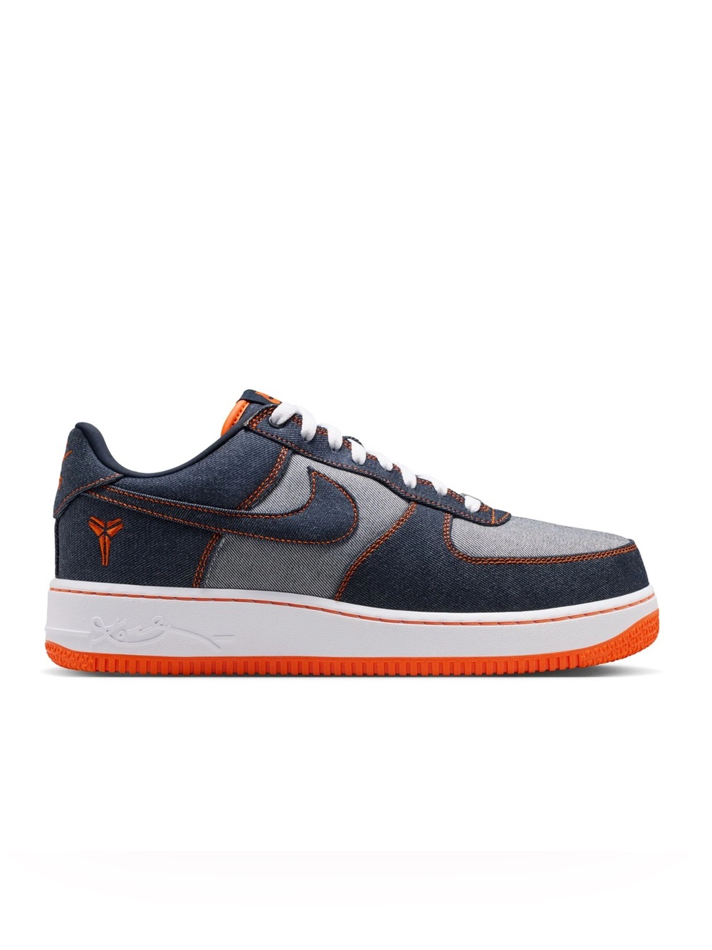 👖🧡 NIKE AIR FORCE 1 LOW x KOBE MAMBA DENIM 👖🧡